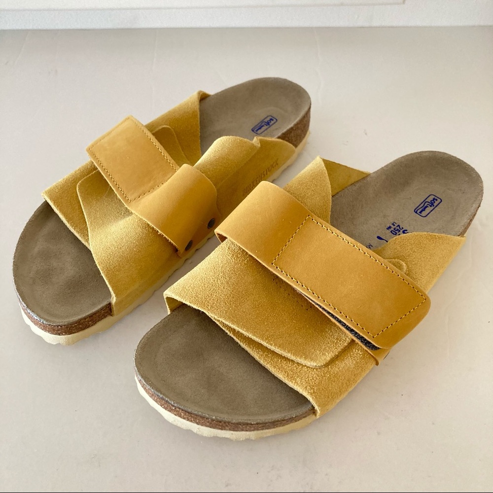 New Birkenstock Women’s Kyoto Ochre Size 8-8 ½ US 39 EU